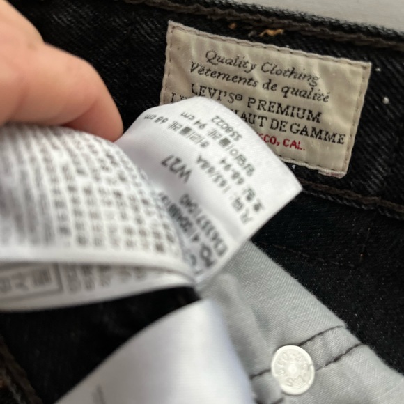 501 Black Levis - Picture 2 of 4